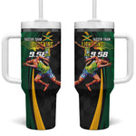 Proud of Jamaican Tumbler With Handle Faster Than Lightning-9.58 Seconds - African Pride
