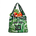 Custom Nigeria Football Grocery Bag Sporty Super Eagles