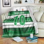 Custom Zimbabwe Rugby Blanket African Heritage Edition - African Pride