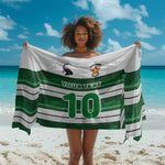 Custom Zimbabwe Rugby Sarong African Heritage Edition - African Pride