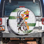 Zimbabwe Rugby The Champions 2025 Spare Tire Cover Sables-Warriors of Africa - African Pride