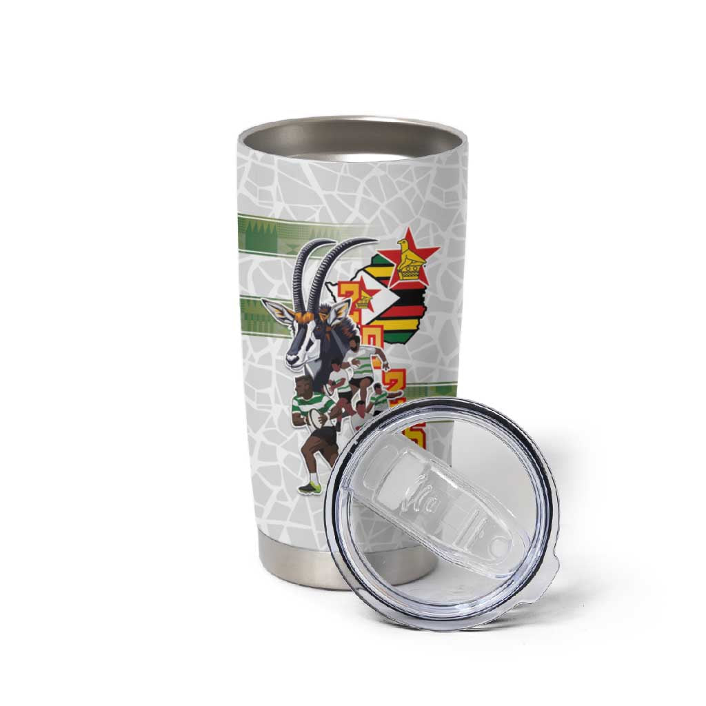 Zimbabwe Rugby The Champions 2025 Tumbler Cup Sables-Warriors of Africa - African Pride