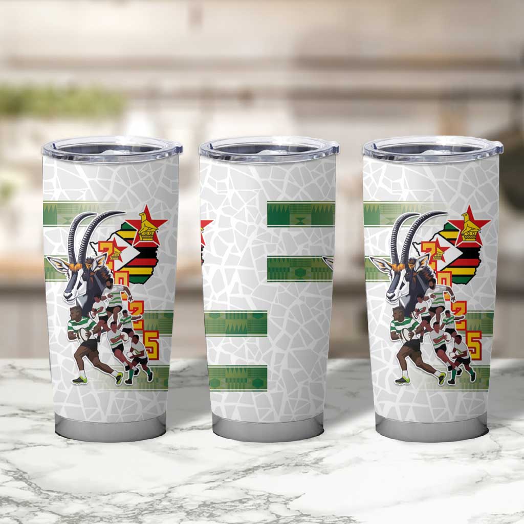 Zimbabwe Rugby The Champions 2025 Tumbler Cup Sables-Warriors of Africa - African Pride