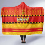 Zimbabwe Cricket Hooded Blanket African Heritage Edition - African Pride