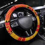Zimbabwe Cricket Steering Wheel Cover African Heritage Edition - African Pride