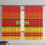 Zimbabwe Cricket Window Curtain African Heritage Edition - African Pride