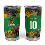 Custom Afro-St Kitts and Nevis Cricket Patriots Tumbler Cup Caribbean Tropical Sporty - African Pride