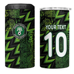 Nigeria Football Custom 4 in 1 Can Cooler Tumbler Champions-Super Eagles - African Pride