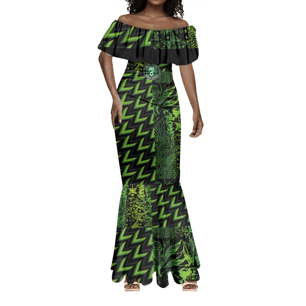 Nigeria Football Custom Mermaid Dress Champions-Super Eagles - African Pride