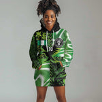 Nigeria Football Custom Hoodie Dress Super Eagles-Africa Spirit - African Pride