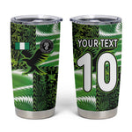 Nigeria Football Custom Tumbler Cup Super Eagles-Africa Spirit - African Pride