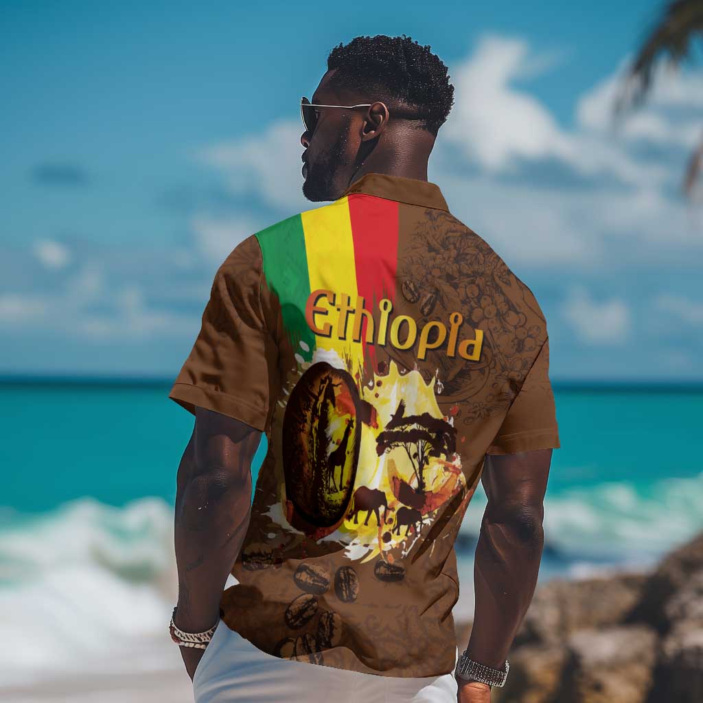 Ethiopia's Pride - Coffee Culture Hawaiian Shirt