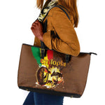 Ethiopia's Pride - Coffee Culture Leather Tote Bag
