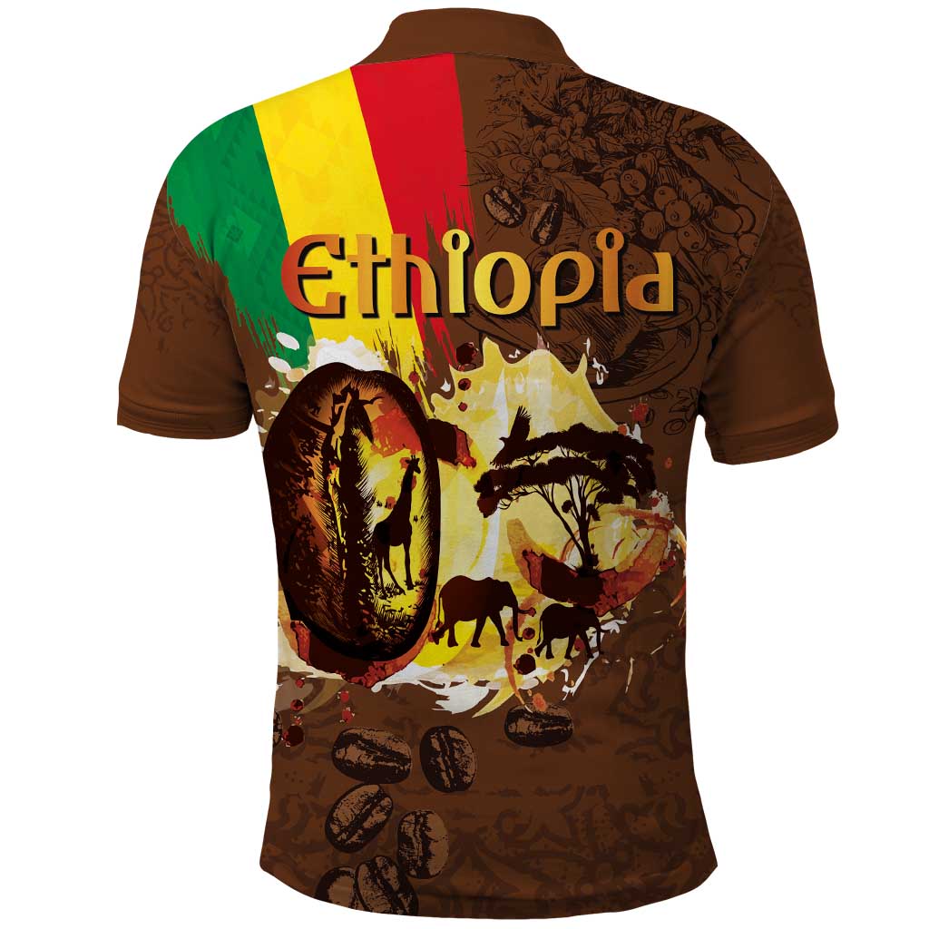 Ethiopia's Pride - Coffee Culture Polo Shirt