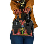 Ethiopia Lion of Judah and The Star Seal Shoulder Handbag Dashiki Style