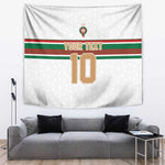 Custom Moroccan Football Tapestry The Hunt of Atlas Lions