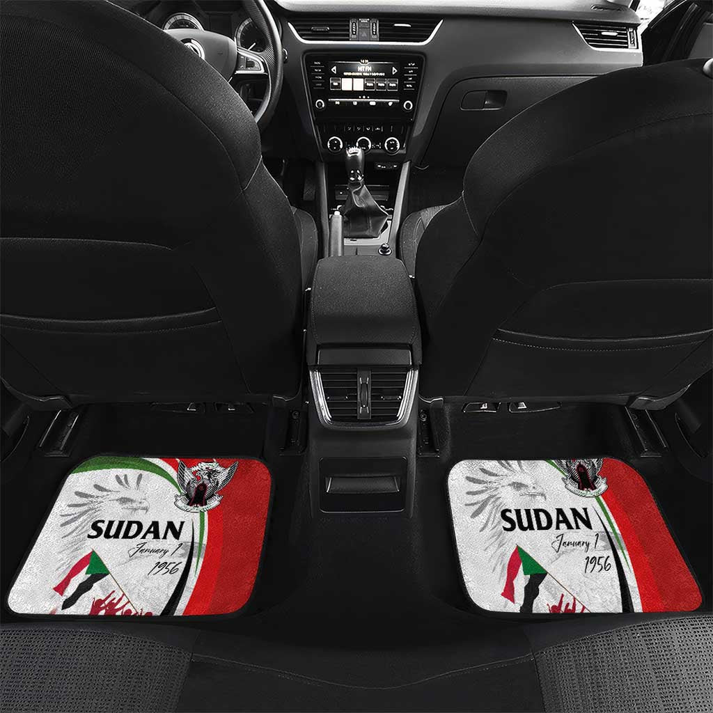 Happy Independence of Sudan Car Mats Soldiers Fight for Homeland - Victory is ours