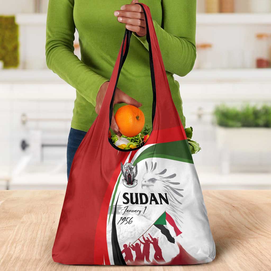 Happy Independence of Sudan Grocery Bag Soldiers Fight for Homeland - Victory is ours