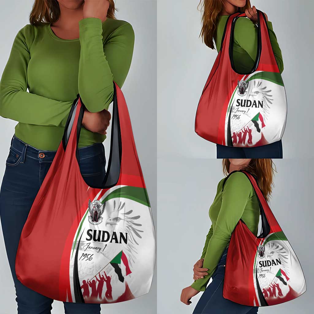 Happy Independence of Sudan Grocery Bag Soldiers Fight for Homeland - Victory is ours