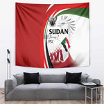 Happy Independence of Sudan Tapestry Soldiers Fight for Homeland - Victory is ours