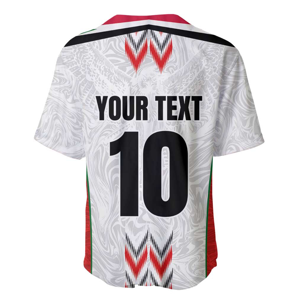 Custom Sudan Football Baseball Jersey Wings of Victory - Go Falcons of Jediane