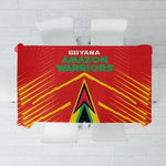 Guyana Cricket Amazon Warriors Tablecloth Go Glory-Green Red Gold - African Pride