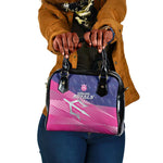 Barbados Cricket Royals Shoulder Handbag Trident Symbol-Sporty Style - African Pride