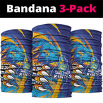 Saint Lucia Cricket Kings Neck Gaiter Caribbean-Roar of Power Lions - African Pride