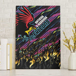 Antigua & Barbuda Cricket Falcons Canvas Wall Art Through The Fire-Go Glory - African Pride