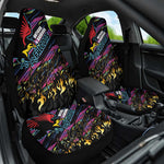 Antigua & Barbuda Cricket Falcons Car Seat Cover Through The Fire-Go Glory - African Pride