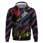 Custom Antigua & Barbuda Cricket Falcons Hoodie Through The Fire-Go Glory - African Pride