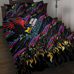 Antigua & Barbuda Cricket Falcons Quilt Bed Set Through The Fire-Go Glory - African Pride