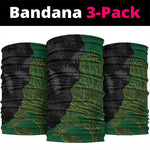 Aotearoa South Africa Rugby Freedom Cup Neck Gaiter Kiwi Warriors Haka with King Protea Symbol - African Pride