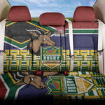 South Africa Rugby Back Car Seat Cover Go Bokke-Amabokoboko Spirit - African Pride