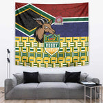 South Africa Rugby Tapestry Go Bokke-Amabokoboko Spirit - African Pride
