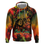Afro-Jamaican Reggae Legend's Birthday Hoodie One Love Jamaica