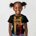 Afro - Black History Month Kid T shirt Black Soul - I'm Black Every Month