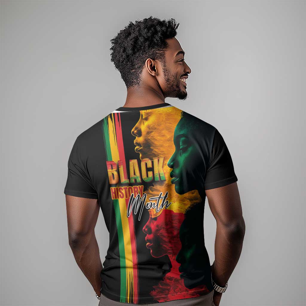Afro - Black History Month T shirt Black Soul - I'm Black Every Month