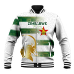 Custom Zimbabwe Rugby Champions of Africa Baseball Jacket The Gold Sables Version - African Pride