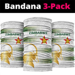 Zimbabwe Rugby Champions of Africa Neck Gaiter The Gold Sables Version LT03