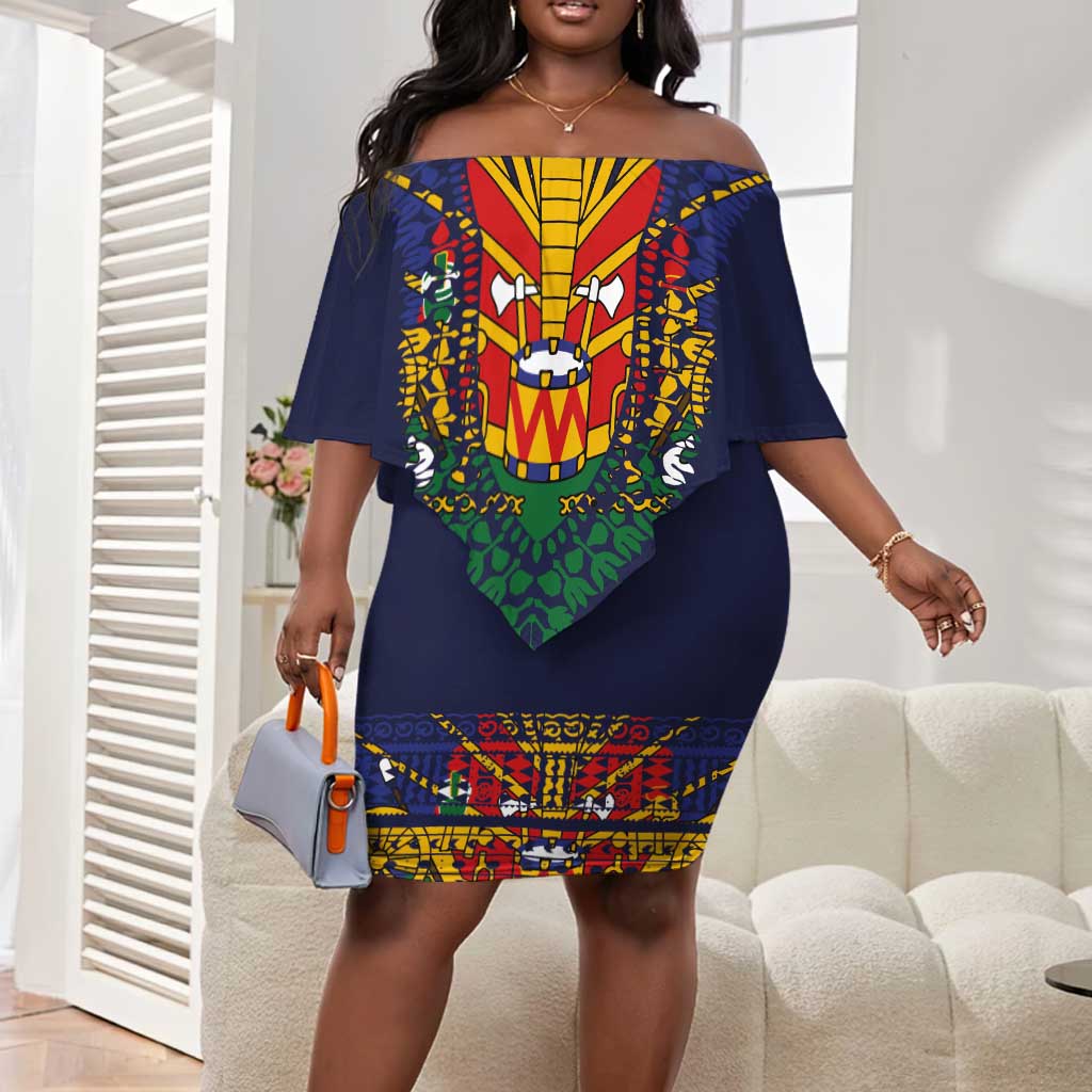 off shoulder traditional dresses Red Printed Cowl Off Shoulder Dress Aneesh Agarwaal