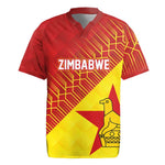 Custom Zimbabwe Cricket Rugby Jersey Flame Warriors Zimbabwe Spirit - African Pride