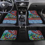 Afro-Caribbean Car Mats African Dashiki Style with Caribbean Music with Blue Iguanas - African Pride
