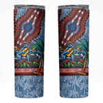 Afro-Caribbean Skinny Tumbler African Dashiki Style with Caribbean Music with Blue Iguanas - African Pride