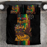 Afro-Caribbean Bedding Set African and Reggae Art Music - African Pride