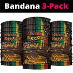 Afro-Caribbean Neck Gaiter African and Reggae Art Music LT03