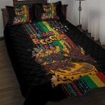 Afro-Caribbean Quilt Bed Set African and Reggae Art Music - African Pride