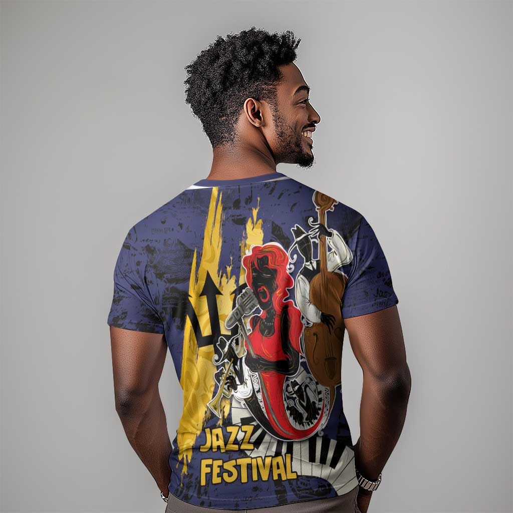 Afro-Barbados Jazz Festival T shirt Abstract Jazz Art