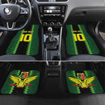 Custom Mali Football Car Mats Les Aigles-Green, Gold & Red