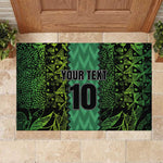 Custom Nigeria Football Rubber Doormat Champions-Special Edition - African Pride